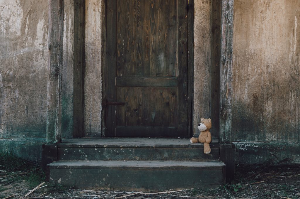 Teddy bear, lost